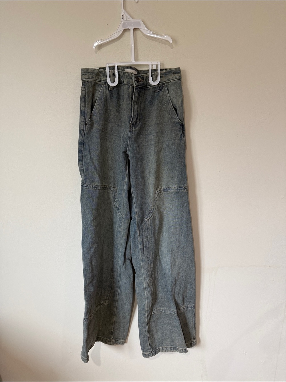 PacSun Women's High-Rise baggy Jeans in Washed Gray